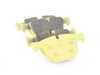 ES#3546183 - 802129 - RSL29 Yellow Endurance Racing Brake Pads - Rear - Popular street and endurance racing pad. Same friction material used in several European racing series. - Pagid Racing - BMW