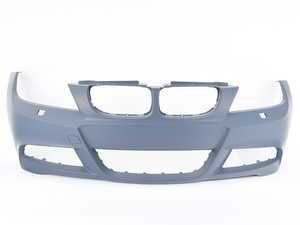 ES#1305166 - 51118049257 - M-Sport Front Bumper - With Headlight Cleaning System - Add aggressive styling to your BMW - Genuine BMW - BMW