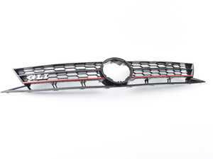 ES#3220672 - 5C6853651PRED - GLI Facelift Grille - With Red Strip - Black honeycomb with red strip and badge holders - Bremmen Parts - Volkswagen