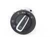ES#2710757 - 3C8941431AXSH - Automatic European Headlight Switch - Brushed Trim - Controls headlights, parking lights, front fog lights, and rear fog lights - Vemo - Volkswagen