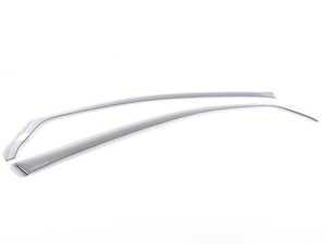 ES#2838278 - 80527 - Front Side Window Deflectors - Dark Smoke - (NO LONGER AVAILABLE) - Optimum protection, while allowing window use in any conditions - WeatherTech - 