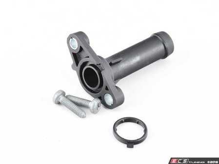 ES#3546691 - 03h121091KT - Coolant Pipe Kit - Includes gasket and hardware - Genuine Volkswagen Audi - Volkswagen