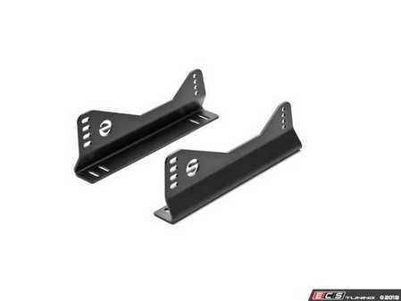 ES#2966764 - 600W - Aluminum Side Mounts For Competition Seats - Black - Mounts Sparco seats to your tracks - Sparco - MINI
