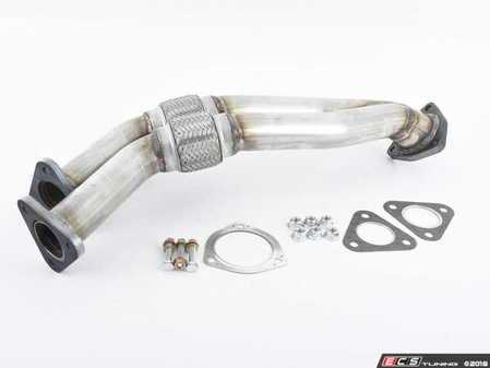 ES#3175321 - 251235 - 2.0" Dual Downpipe  - Stainless steel downpipe to unlock engine potential - Techtonics Tuning - Volkswagen