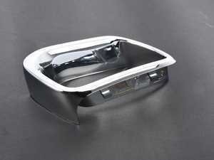 ES#2729174 - 51117337812 - Brake Air Duct Trim Chrome - Right  - Mounts to the front bumper brake duct - Genuine MINI - MINI