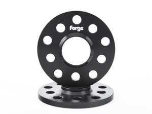 ES#3509305 - FMWS11 - Forge Wheel Spacers - 11mm (Pair) - Pair of 11mm anodized black 5x100/5x112 wheel spacers - Forge - Volkswagen