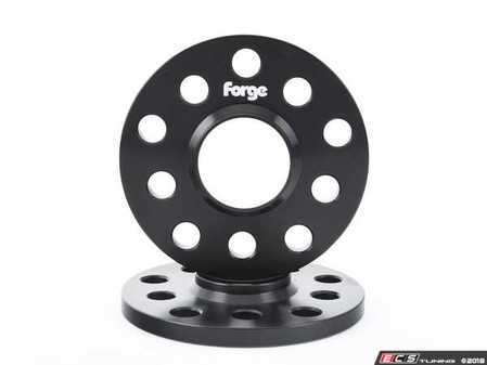 ES#3509305 - FMWS11 - Forge Wheel Spacers - 11mm (Pair) - Pair of 11mm anodized black 5x100/5x112 wheel spacers - Forge - Volkswagen