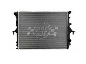 ES#3545353 - 3554 - Radiator - Fix leaks and keep your cooling system efficient - Featuring OEM specified Plastic Tank/Aluminum Core Construction - CSF - Audi Porsche