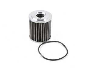 ES#3509352 - S34 - K&P Engineering High Performance Stainless Steel Micronic Oil Filter w/ Machine Finished End Caps - Reusable micronic oil filter with machine finished end caps. Gen 1 MINI Cooper R50 R52 R53 - K&P Engineering - MINI