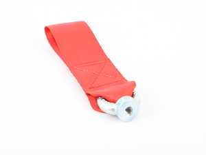 ES#3411514 - 721568416601 - Front Tow Strap - Red - Motorsport style, includes hardware. - Genuine BMW Motorsport - BMW