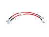 ES#3524699 - 024667ECS01 - Exact-Fit Stainless Steel Brake Lines - Front - DOT-compliant kit to improve pedal feel in your vehicle. - ECS - Volkswagen