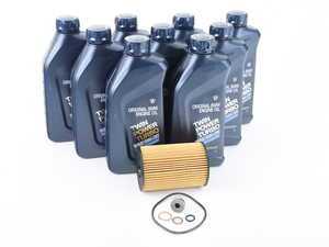 ES#2966609 - 83212365945KT3 - Inspection I/Oil Change Kit - Everything needed for an oil service including Genuine BMW M Twin Power Turbo oil - Assembled By ECS - BMW