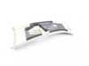 ES#2733795 - 51437358984 - B Pillar cover - right - Oyster, upper portion - Genuine BMW - BMW