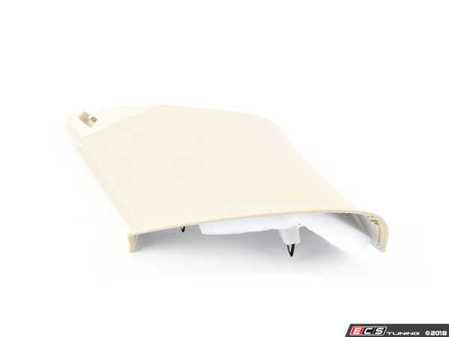 ES#2088055 - 7P6867246YYT - Right Upper D-Pillar Trim - Cornsilk Beige - Cloth lined pillar trim - Genuine Volkswagen Audi - Volkswagen