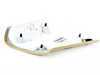 ES#2088055 - 7P6867246YYT - Right Upper D-Pillar Trim - Cornsilk Beige - Cloth lined pillar trim - Genuine Volkswagen Audi - Volkswagen