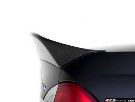 ES#3485960 - 024618TMS01 - E90 Turner Motorsport Carbon Fiber High Kick Trunk Spoiler - (NO LONGER AVAILABLE) - Smooth carbon, high kick - accentuates E90 body lines! - Turner Motorsport - BMW