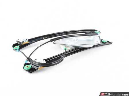 ES#2763125 - 1K5837461B - Power Window Regulator - Left - Does not include window motor or metal mounting surface - Vaico - Volkswagen