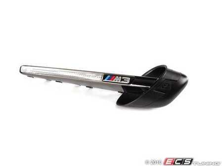 ES#1903005 - 51137979352 - ///M Fender Grille - Right - (NO LONGER AVAILABLE) - Black Chrome. The fender insert featuring the ///M3 logo. - Genuine BMW - BMW