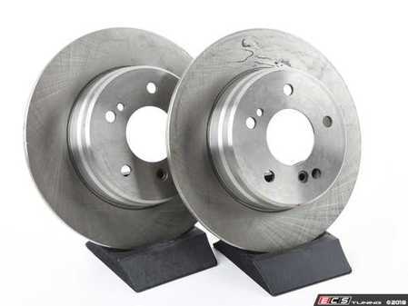 ES#2588167 - 2034230112BALKT - Rear Brake Rotors - Pair - Includes Rotors For Left And Right Sides - Does Not Include New Rotor Hold Down Screws - Balo - Mercedes Benz