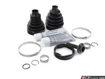 ES#2765994 - 8K0498201Ckt - Front CV Joint Refresh Kit - Priced Each - Includes both inner & outer boots with hardware - Services one axle - Genuine Volkswagen Audi - Audi