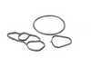 ES#3209913 - 11428643758 - Gasket Set 473.830 - Located between the oil filter housing and the engine - Elring - MINI