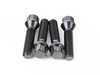 ES#3524985 - 003901ECS50CB - Conical Seat Locking Wheel Bolt Kit - Black zinc coated wheel lock bolts made specifically for Aftermarket wheels. M14x1.5x50 - ECS - Audi BMW Volkswagen