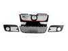 ES#2070654 - 21-9539 - Honeycomb Style Grille Kit  - (NO LONGER AVAILABLE) - Sports style matching grille set of four. Front center grille is drilled for a European style license plate bracket. - Bremmen Parts - 