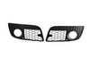 ES#2070654 - 21-9539 - Honeycomb Style Grille Kit  - (NO LONGER AVAILABLE) - Sports style matching grille set of four. Front center grille is drilled for a European style license plate bracket. - Bremmen Parts - 