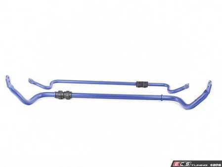ES#3536775 - 72361 -  Performance Front & Rear Sway Bar Kit - Includes front adjustable (30mm) and rear (24mm) non-adjustable sway bars with required bushings - H&R - Audi