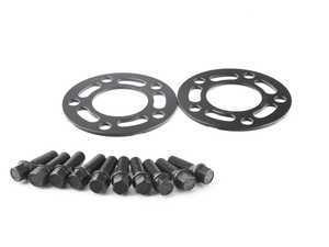 ES#3028410 - TMS301279 - Turner Motorsport Black Wheel Spacer & Bolt Kit - 5mm - Lightweight wheel spacers with a machined tab for easy removal - Turner Motorsport - BMW