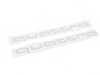 ES#3243610 - 4G0064317AZ7G - 'Quattro' Script Door Graphics Kit - Ice silver Metallic - Includes dimensional guides for proper installation and surface prep instructions - Genuine Volkswagen Audi - Audi