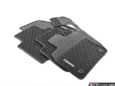ES#3416987 - 5NL061550041 - Monster Mats Floor Mat Set - Tiguan - All-Season protective rubber mats - Genuine Volkswagen Audi - Volkswagen