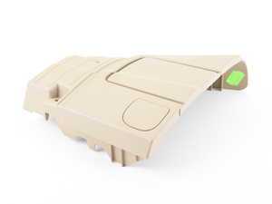 ES#112426 - 51437147949 - Convertible Rod Assembly Cover - Beige - Left - Protects the convertible rod and lifting mechanism from debris. - Genuine BMW - BMW