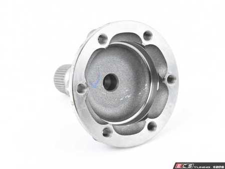 ES#2599700 - 02M409343E - Drive Axle Flange - Left - Includes all washes, clips, and attached seals - Genuine Volkswagen Audi - Volkswagen
