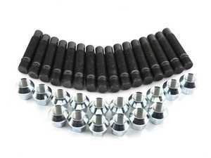 ES#3552761 - PRF75CH5KT8 - Wheel Stud Conversion Kit - Full Set - Make wheel changes faster and easier, enough to convert both axles - ECS - MINI