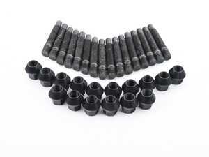 ES#3552732 - PRACH5KT11 - MINI W10 W11 1.6L Engine Wheel Stud Conversion Kit - full set - Make wheel changes faster and easier, enough to convert both axles - ECS - MINI