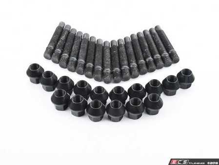 ES#3552732 - PRACH5KT11 - MINI W10 W11 1.6L Engine Wheel Stud Conversion Kit - full set - Make wheel changes faster and easier, enough to convert both axles - ECS - MINI