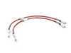 ES#3524700 - 024675ECS01 - MK5/MK6 Front Stage 3 BBK Brake Line Kit - ECS - 