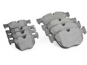 ES#3551324 - 34114074370KT - Front And Rear Brake Pad Set - Original supplier of brake pads to BMW - Pagid - BMW