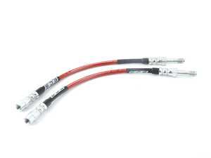 ES#3525726 - 025317ECS01 - Exact-Fit Stainless Steel Brake Lines - Rear - DOT-compliant kit to improve pedal feel in your vehicle. - ECS - BMW