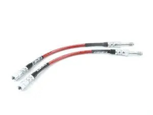 Exact-Fit Stainless Steel Brake Lines - Rear