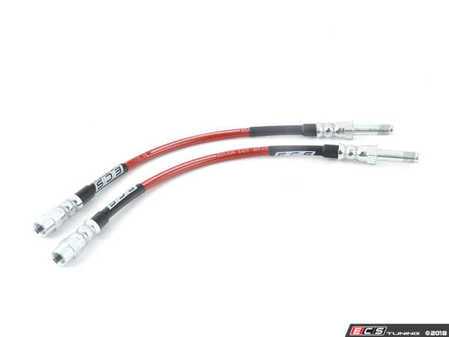 ES#3525726 - 025317ECS01 - Exact-Fit Stainless Steel Brake Lines - Rear - DOT-compliant kit to improve pedal feel in your vehicle. - ECS - BMW