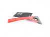 ES#3439793 - 80A096010 - Ice Scraper - Red / Black - Get your windows cleared in style this winter with this new ice scraper - Genuine Volkswagen Audi - Audi Volkswagen