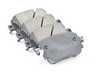 ES#3514465 - EUR1779 - Rear Ceramic Brake Pad Set - Restore stopping power with these new pads - Akebono - Audi Volkswagen