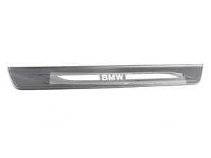 ES#2080309 - 51477203608 - F10 Door Sill Trim - Front Right - Sill plate with BMW script - Genuine BMW - BMW