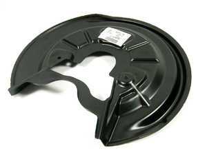ES#12184 - 1K0615611P -  Rear Dust Shield - Left - Mounted behind the rear brake rotor - Genuine Volkswagen Audi - Audi Volkswagen