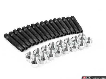 ES#3552766 - PRF82CH5KT8 - Wheel Stud Conversion Kit - Full Set - Make wheel changes faster and easier, enough to convert both axles - ECS - MINI