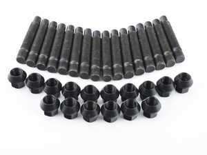 ES#3552764 - prf82ch5KT7 - Wheel Stud Conversion Kit - Full Set - Make wheel changes faster and easier, enough to convert both axles - ECS - MINI