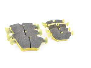 ES#3551081 - 12951285rsl29KT - RSL29 Yellow Endurance Racing Brake Pads - Front And Rear - Popular street and endurance racing pad. Same friction material used in several European racing series. - Pagid Racing - BMW