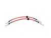 ES#3551139 - 024663ecs01KT - Exact-Fit Stainless Steel Brake Lines - Front - Set of two lines replaces front lines. - ECS - Volkswagen